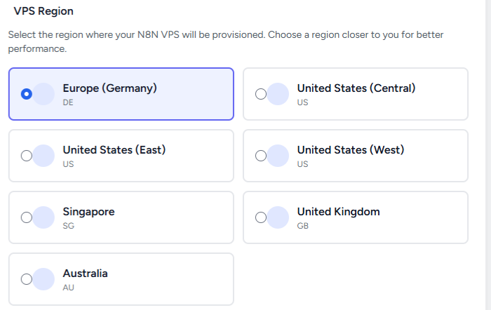 Choose Your Region: Deploy N8N VPS Closer to Your Users