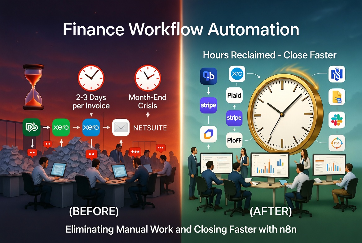 Finance Workflow Automation: How Accounting Teams Are Eliminating Manual Work and Closing Faster