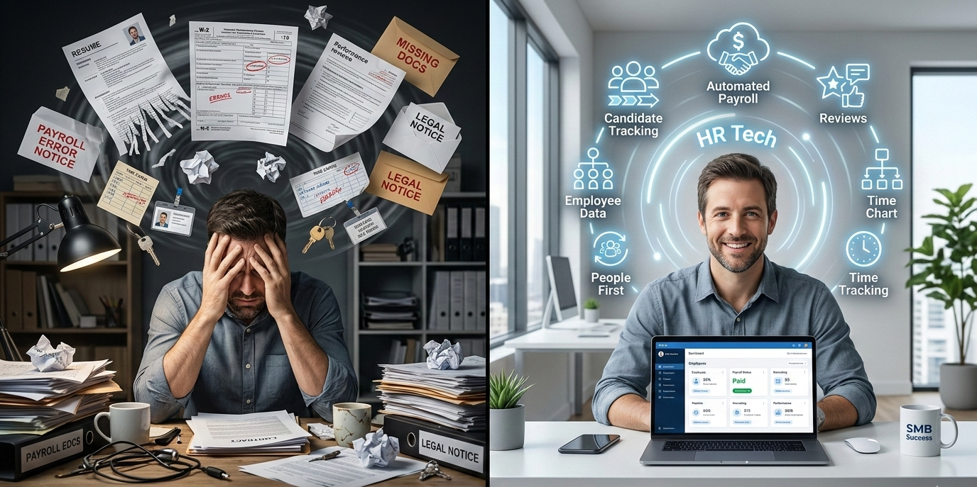 HR Automation for Small Businesses: How to Stop Drowning in Paperwork and Start Focusing on Your People