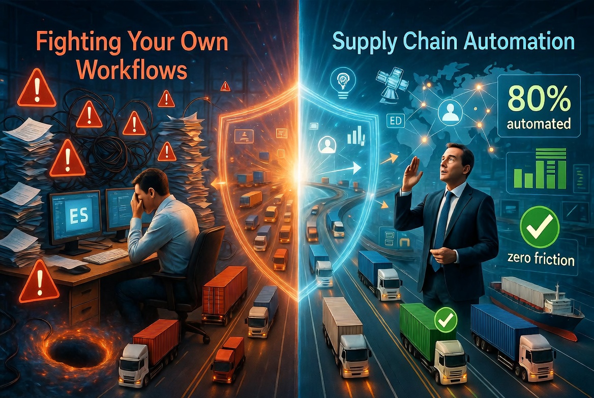 Stop Fighting Your Own Workflows: A Logistics Manager's Guide to Supply Chain Automation