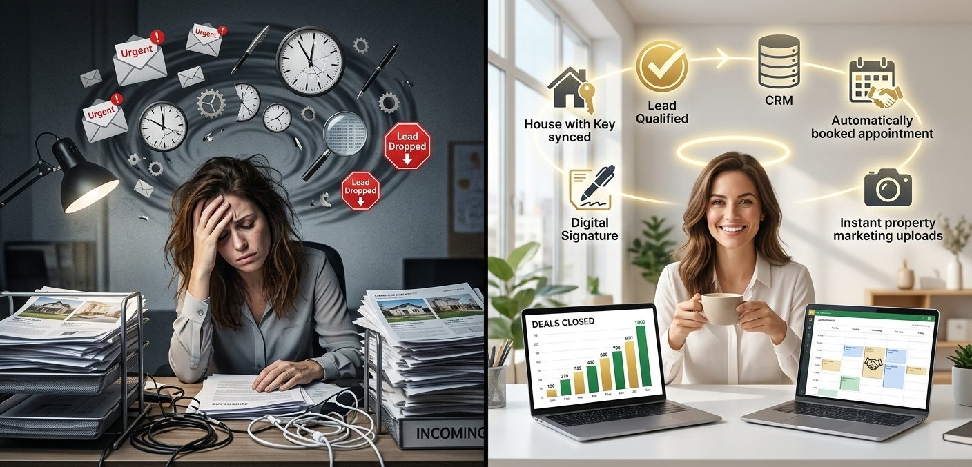Real Estate Workflow Automation: 4 Use Cases That Save Agents 15+ Hours Per Week